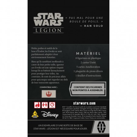Star Wars: Légion - Extension d'unité: Guerriers Ewok - Jeux de figurines - Atomic Mass Games
