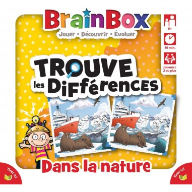 BrainBox : Trouve les Différences : Dans la Nature - Bezzerwizzer