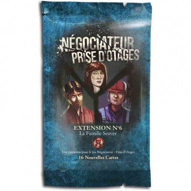 Négociateur Prise d'otages : La Famille Seaver - Extension 6 - Jeux de société - Don't Panic Games