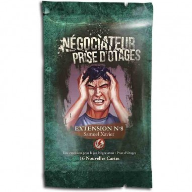 Négociateur Prise d'otages : Samuel Xavier - Extension 8 - Jeux de société - Don't Panic Games