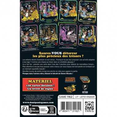 Let's dig for treasure - Un jeu - Don't Panic Games