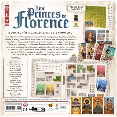 Les Princes de Florence - Jeux de société - Don't Panic Games