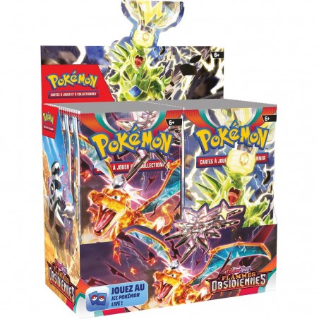 EV03 Flammes Obsidiennes : Booster - Pokémon