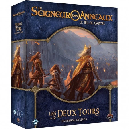 Seigneur des Anneaux Jce : Les Deux Tours - Extension Saga - Jeux de société - Fantasy Flight Games