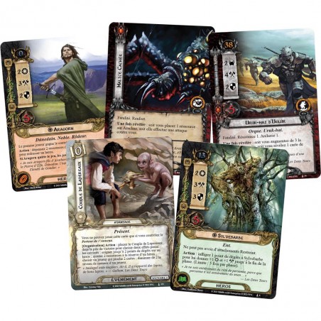 Seigneur des Anneaux Jce : Les Deux Tours - Extension Saga - Jeux de société - Fantasy Flight Games