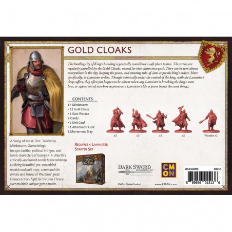 Le Trône de Fer: le Jeu de Figurines - Manteaux d'Or - Jeux de figurines - Cmon