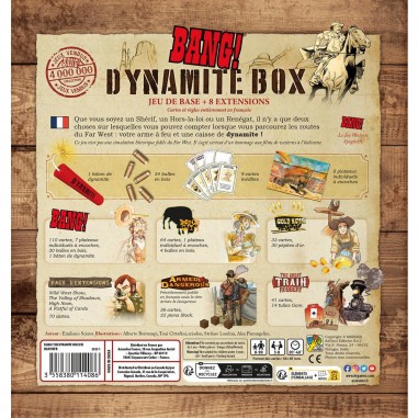 Bang! The Dynamite Box - Da Vinci - Jeux de société - Dv Giochi