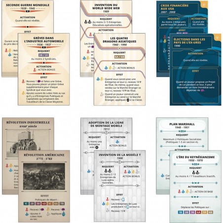 Hegemony - Evènements Historiques - Jeux de société - Don't Panic Games