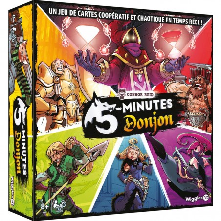 5 Minutes Donjon - Jeu de Cartes - Jeu de Société - Wiggles 3d