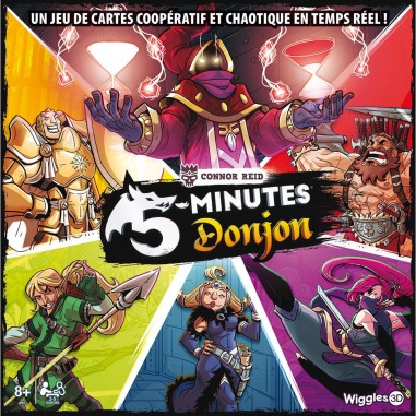 5 Minutes Donjon - Jeu de Cartes - Jeu de Société - Wiggles 3d