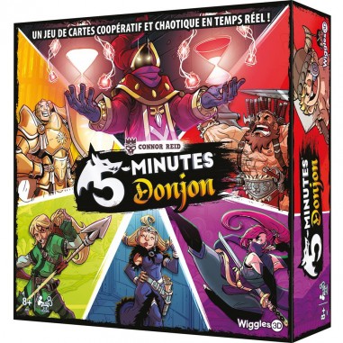 5 Minutes Donjon - Jeu de Cartes - Jeu de Société - Wiggles 3d
