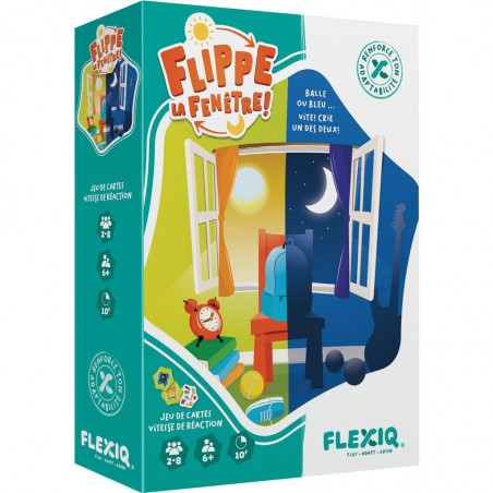 Flippe la Fenêtre - Jeu de Société - Jeu de Rapidité - Flexiq
