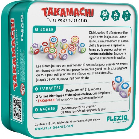 Takamachi - Jeu de Société - Jeu d'Observation - Flexiq