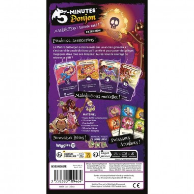 5 Minute Donjon - Extension Curses! Foiled Again! - Jeux de société - Wiggles 3d