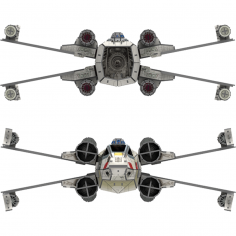 4D Build Chasseur X-Wing - Spin Master 2