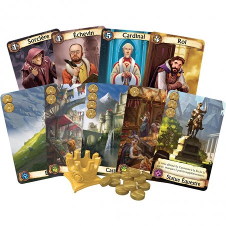 Citadelles - 4ème Edition - Edge - Jeux de société - Z-man Games