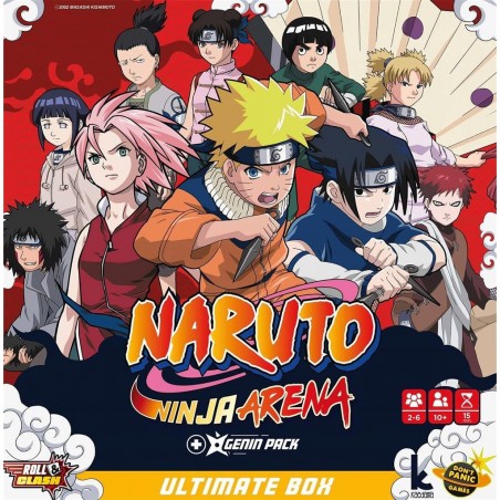 Naruto Ninja Arena : Bundle Jeu + Genin Pack - Jeu de société - Esprit jeu.com - Don't Panic Games