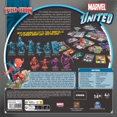 Marvel United : Spider Geddon - Jeux de société - Cmon