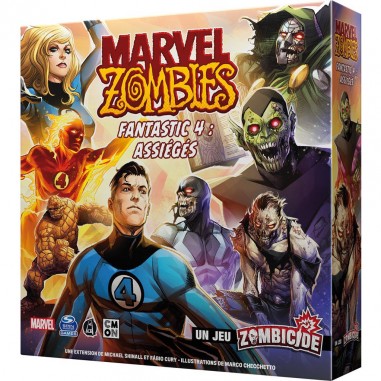 Les 4 Fantastiques : Assiégés - Marvel Zombies - Jeu de Société - Cmon