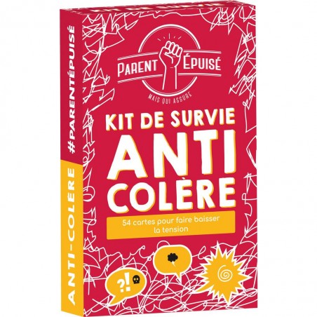 Parent Epuisé : Kit de Survie anti colère - Parent épuisé