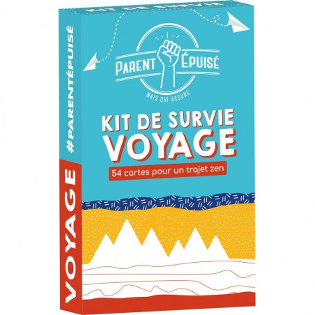 Parent Epuisé : Kit de Survie Voyage - Parent épuisé