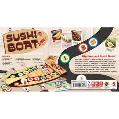 Sushi Boat - Jeux de société - Don't Panic Games