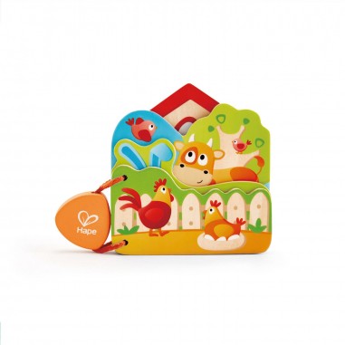 Livre en bois Ferme - Hape Toys