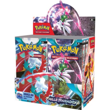 Display 36 boosters EV04 Faille Paradoxe - Pokémon