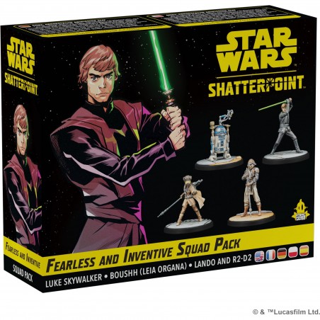 Star Wars: Shatterpoint - Escouade Courageux et Inventif - Jeux de figurines - Atomic Mass Games