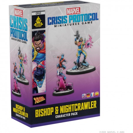Marvel Crisis Protocol: Bishop & Nightcrawler - Jeux de figurines - Atomic Mass Games