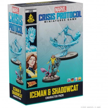 Marvel Crisis Protocol: Iceman & Shadowcat - Jeux de figurines - Atomic Mass Games