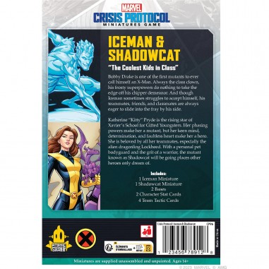 Marvel Crisis Protocol: Iceman & Shadowcat - Jeux de figurines - Atomic Mass Games