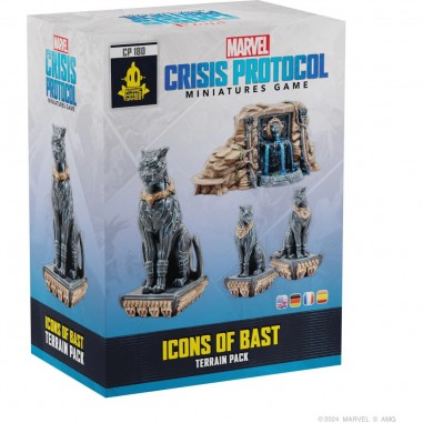 Marvel Crisis Protocol : Icons Of Bast - Terrain Pack - Atomic Mass Games