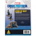 Marvel Crisis Protocol : Icons Of Bast - Terrain Pack - Atomic Mass Games