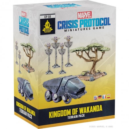 Marvel Crisis Protocol: Rivaux - Royaume du Wakanda - Jeux de figurines - Atomic Mass Games