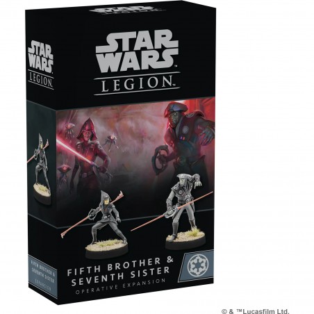 Star Wars : Légion - 5e Frère & 7e Sœur - Extension Agent - Jeux de société - Atomic Mass Games