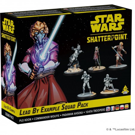 Star Wars: Shatterpoint - Escouade Menez par l'exemple - Jeux de figurines - Atomic Mass Games