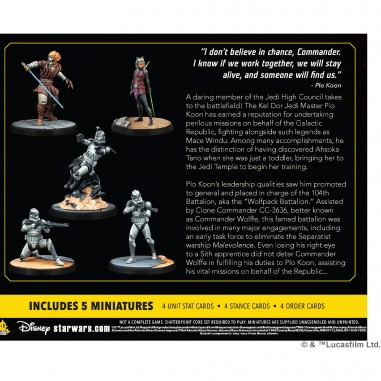 Star Wars: Shatterpoint - Escouade Menez par l'exemple - Jeux de figurines - Atomic Mass Games