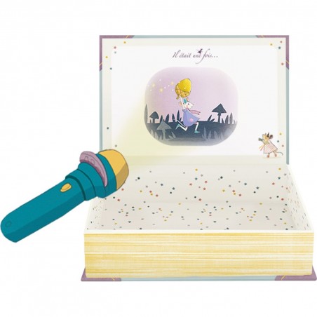 Coffret lampe à histoires "Il était une fois" - Moulin Roty