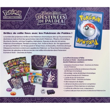 EV045 : Coffret Dresseur d'Elite Mimiqui - Pokémon