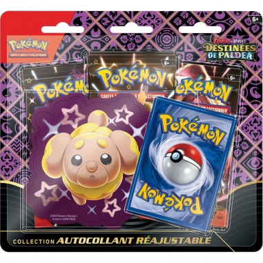 EV045 : Pack autocollant réajustable - 3b. - Pokémon