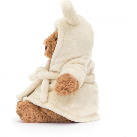 Peluche Bartholomew Ours - Robe de chambre - Jellycat