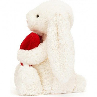 Peluche Lapin Coeur Bashful - Jellycat