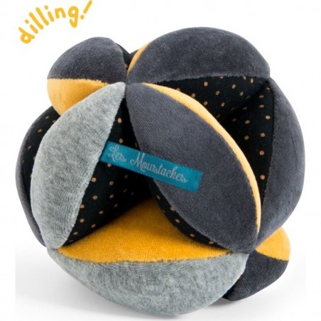 Balle sensorielle Les Moustaches - Moulin Roty