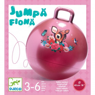 Ballon sauteur rose - Jumpa Fiona - Jeu d'adresse - Djeco