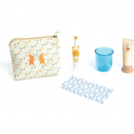 Trousse brosse à dents - Poupée Pomea - Accessoires Pomea - Djeco
