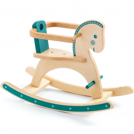 Cheval à bascule - Poupée Pomea - Accessoires Pomea - Djeco