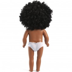 Lovely Janet - Poupée Pomea Noire - Cheveux crépus - Djeco 2