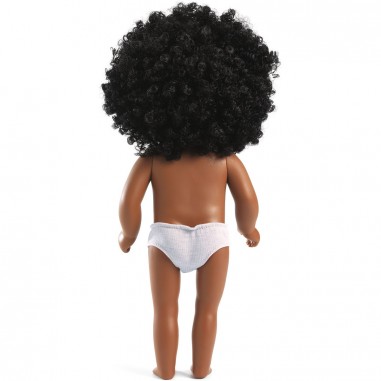 Lovely Janet - Poupée Pomea Noire - Cheveux crépus - Djeco