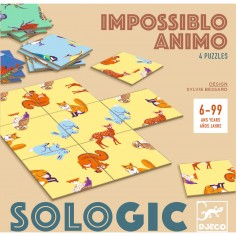 Impossiblo - Animo - Jeu de logique solo - Sologic - Djeco